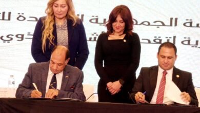 بروتوكول لتنفيذ مشروعات تنموية بين الاتحاد العام للمصريين بالخارج ومؤسسة الجمهورية الجديدة للتنمية