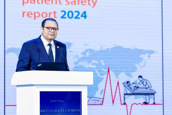 رئيس الرقابة الصحية يشارك في المؤتمر الدولي ''اعتماد المستشفيات وسلامة المرضى'' بمدينة شينزن الصينية