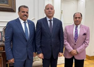 وفد الاتحاد العام للمصريين في الخارج يلتقي محافظ القاهرة لبحث التآخي والمشروعات المقرر تنفيذها بين مدينتي فرانكفورت والقاهرة
