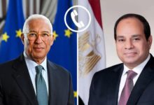 الرئيس السيسي يتلقى اتصالاً هاتفياً من رئيس المجلس الأوروبي