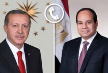 الرئيس عبد الفتاح السيسي يتلقى اتصال من الرئيس التركي