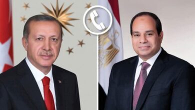 الرئيس عبد الفتاح السيسي يتلقى اتصال من الرئيس التركي