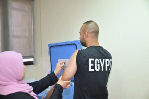 رئيس جامعة القاهرة يستقبل بعثة الاتحاد المصري لألعاب القوى 

