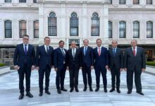 وزير الخارجية والهجرة يلتقي بمجموعة من رجال الأعمال الأتراك  ­­­­­­