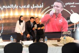 وزير الشباب والرياضة يشهد حفل تتويج جوائز الافضل في نسخته الخامسة
