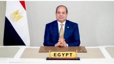 عاجل الرئيس السيسي: إصلاح الأمم المتحدة يجب أن يرسخ احترام القانون الدولي وتجنب ازدواجية المعايير