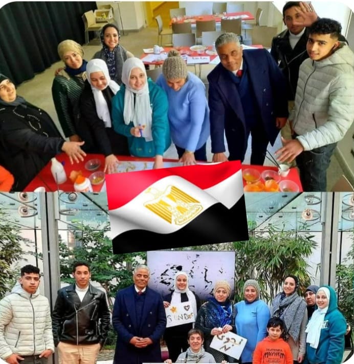 احتفالا بذكرى ثورة 30 يونيو الجالية بالشمال الإيطالي تبعث برقية تهنئة إلى الرئيس السيسي