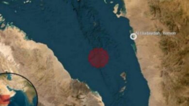 هجوم من قوارب بالنيران والقذائف على سفينة قبالة ساحل الحديدة اليمنية