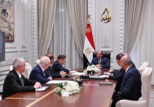 الرئيس عبد الفتاح السيسي يلتقي المدير العام لهيئة الدولة للطاقة النووية "