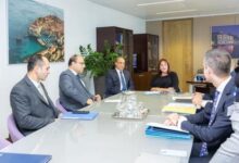 وزير الخارجية يستهل زيارته لبروكسل بلقاء مفوضة الاتحاد الأوروبي لشئون المتوسط