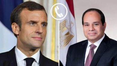 الرئيس عبد الفتاح السيسي يتلقى اتصالا هاتفيًا من الرئيس الفرنسي