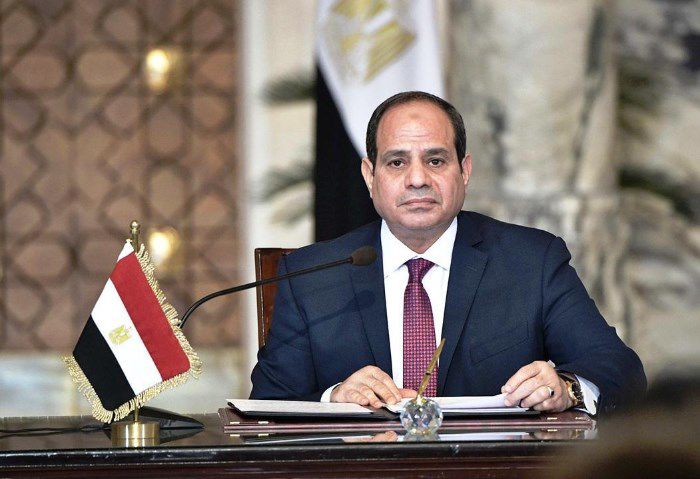 الدعم للقيادة السياسية والرئيس السيسي في كافة القرارات السياسية والأمنية لمصر وللقضية الفلسطينية