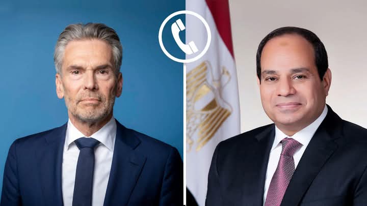 رئيس وزراء هولندا يشيد بدور مصر تجاه القضية الفلسطينة وإنفاذ المساعدات الإنسانية للقطاع