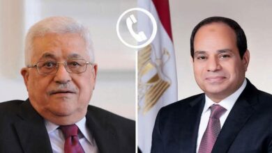 الرئيس الفلسطيني.. يعرب عن موقف مصر الراسخ والداعم للقضية الفلسطينية وللمساعدات الإنسانية المستمرة