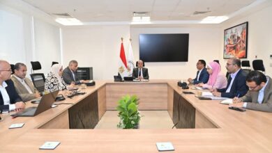 وزير الري يتابع حالة منشآت الحماية من أخطار السيول بوادي وتير بجنوب سيناء