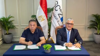 توقيع عقد إنشاء مصنع "تشانجتشو رامادا- Changzhou RAMADA" لصناعة المنسوجات بالقنطرة غرب