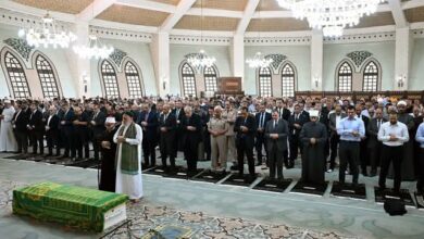 رئيس الوزراء يؤدي صلاة الجنازة على الدكتور علي المصيلحي بمسجد الشرطة 