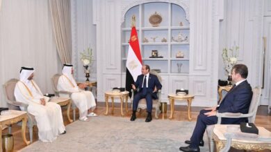 الرئيس السيسي: ضرورة البدء الفوري في عملية إعادة إعمار قطاع غزة والإعداد لعقد مؤتمر القاهرة الدولي 