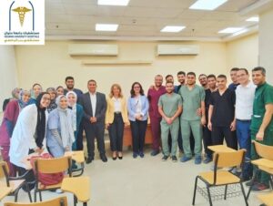 اجتماع موسّع في مستشفيات جامعة حلوان لدعم الأطباء المقيمين وتطوير بيئة العمل الطبية

