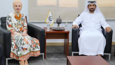 رئيس البرلمان العربي يلتقي مساعدة وزير الخارجية للشؤون البرلمانية بمصر 