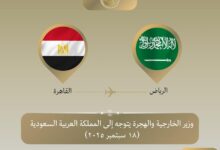 وزير الخارجية يتوجه إلى السعودية