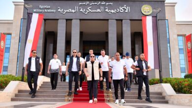 الرئيس عبد الفتاح السيسي قام بجولة تفقدية في الأكاديمية العسكرية اليوم