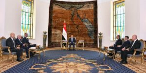 الرئيس عبد الفتاح السيسي يستقبل رئيس شبكة الآغا خان للتنمية