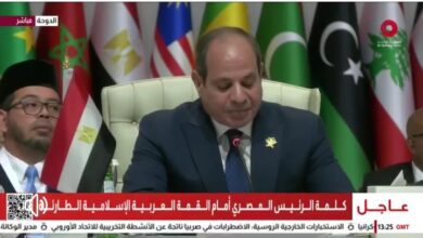 الرئيس السيسي الممارسات الإسرائيلية تجاوزت أى منطق سياسى أو عسكرى وتخطت كافة الخطوط الحمراء