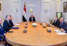 الرئيس السيسي: شركة “إكسون موبيل” تُعد شريكاً استراتيجياً لمصر في قطاع الطاقة