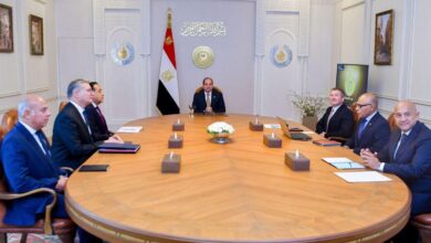 الرئيس السيسي: شركة “إكسون موبيل” تُعد شريكاً استراتيجياً لمصر في قطاع الطاقة
