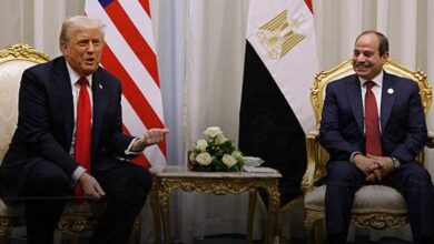 ترمب يشارك قمة شرم الشيخ للسلام وحضور دولي رفيع المستوى