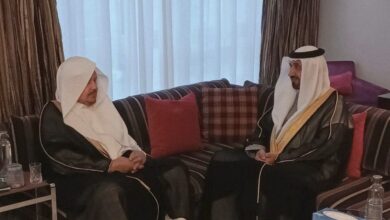 "السماحي"  يلتقي رئيس مجلس الشورى السعودي في جنيف قبيل المشاركة في اجتماعات الاتحاد البرلماني الدولي