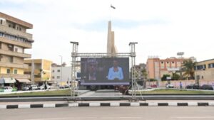 بالصور محافظه البحيرة تشارك العالم لحظه افتتاح المتحف المصرى الكبير