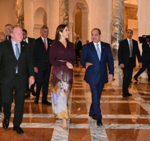 الرئيس عبد الفتاح السيسي يستقبل الملكة ماري ملكة مملكة الدنمارك