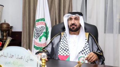 "اليماحي": يجب الإسراع في إعمار غزة بإدارة فلسطينية خالصة وندعو لاعتراف دولي كامل بدولة فلسطين