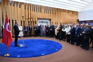 افتتاح معرض "أطلس النسيج التركي - ذاكرة النسيج" في مقر المجلس 
الأوروبي