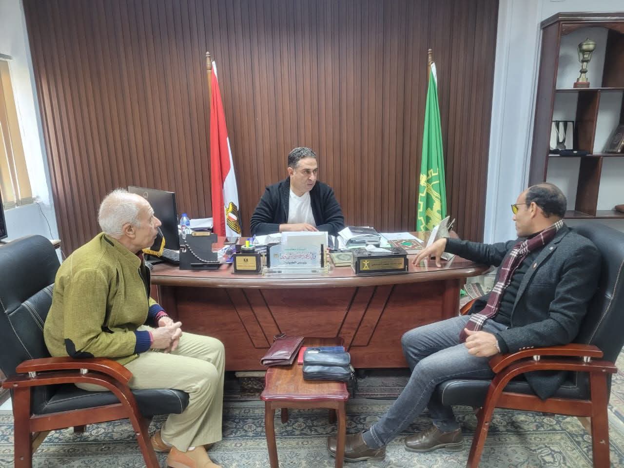 لقاء تنسيقي بين "صوت الرملة" ورئيس مدينة بنها لبحث عدد من الملفات الخدمية