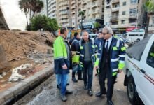 نوة الشمس الصغرى تضرب الإسكندرية.. والصرف الصحي بالإسكندرية يُكثف المُتابعة على مدار الساعة