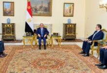 الرئيس السيسى يستقبل رئيس الاستخبارات الخارجية بروسيا بحضور اللواء حسن رشاد