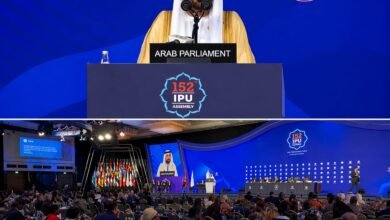 "اليماحي" يطالب برلمانات العالم بإدانة الاعتداءات الإيرانية ضد الدول العربية