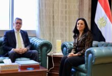 وزيرة التضامن الاجتماعي تلتقي رئيس لجنة حقوق الإنسان بمجلس النواب